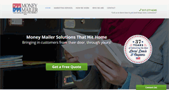 Desktop Screenshot of moneymailerofdfw.com